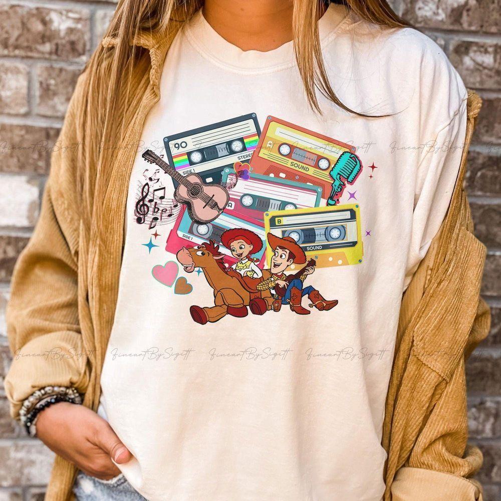 Retro Toy Story Cassette Tapes Valentine Vuitino Apparel